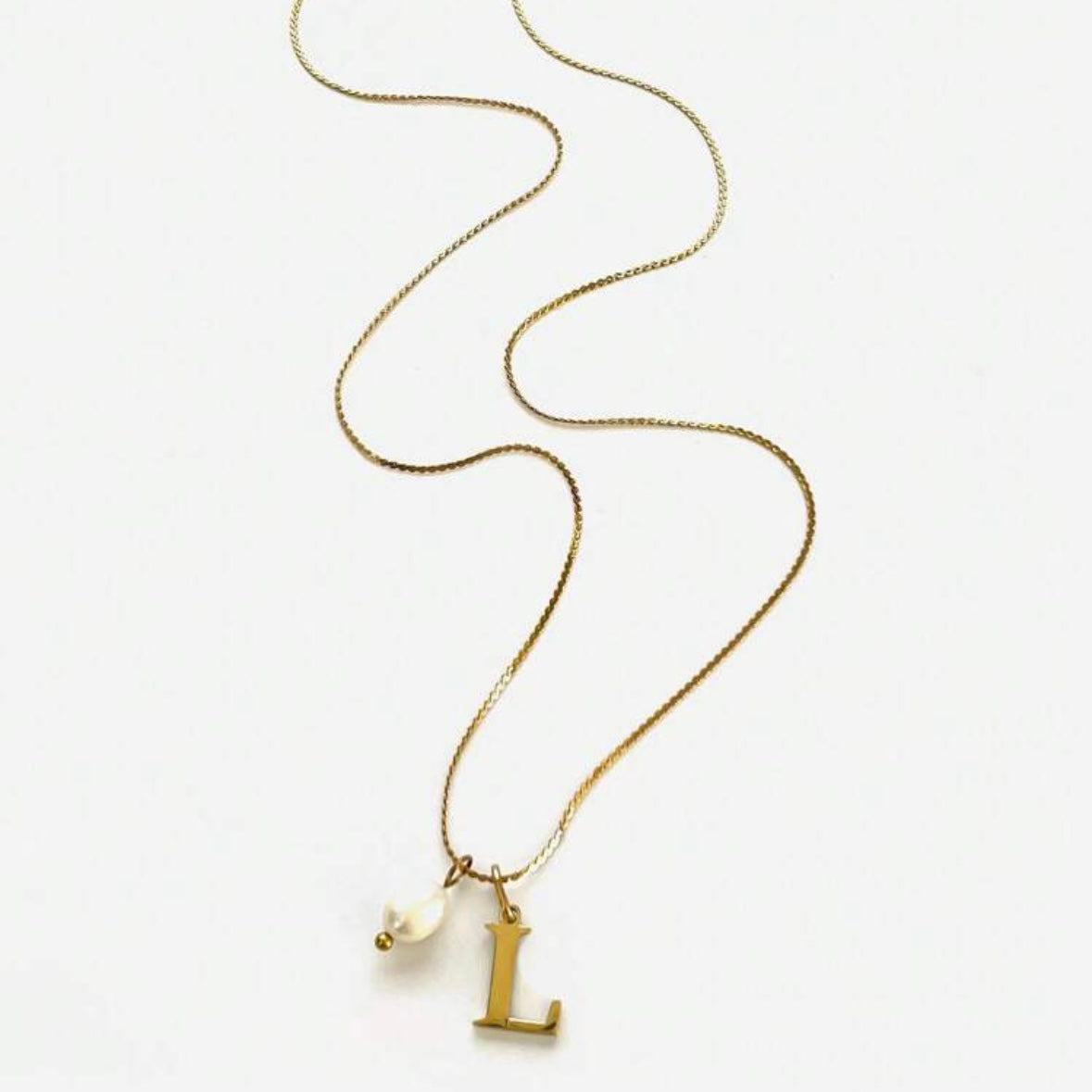 PAULINE I Collier Personnalisable Initiale