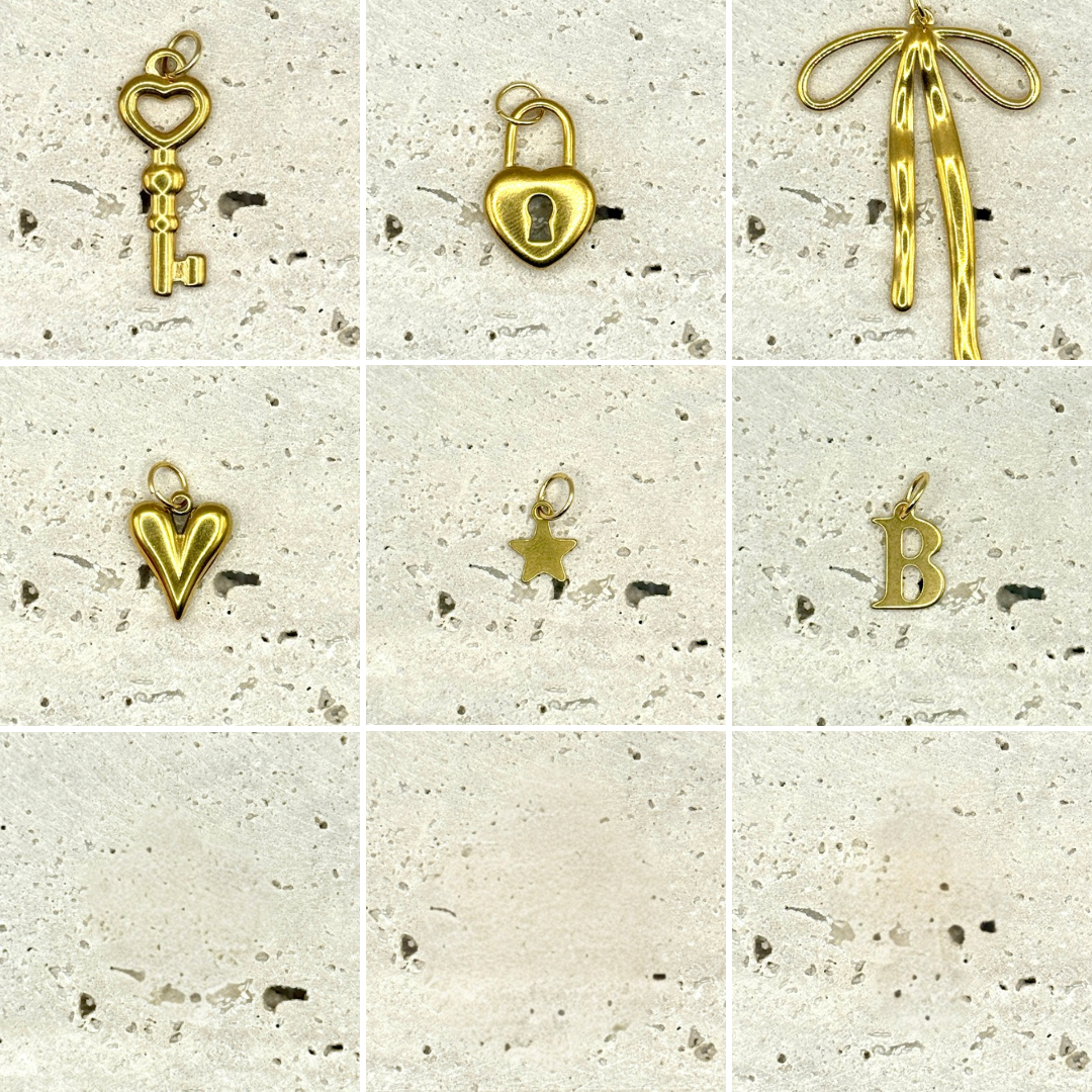 AGATHE I Jonc Charm Personnalisable