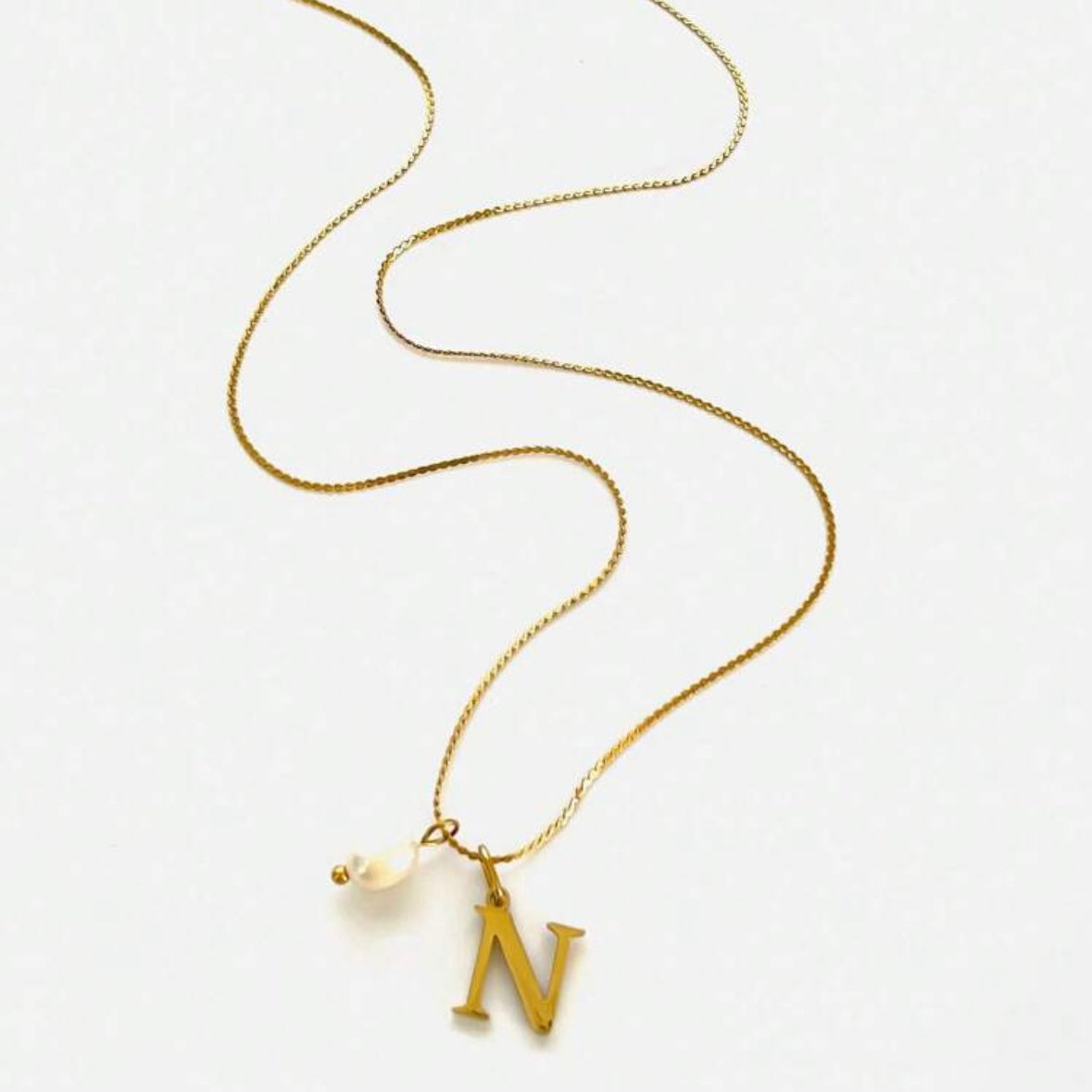 PAULINE I Collier Personnalisable Initiale