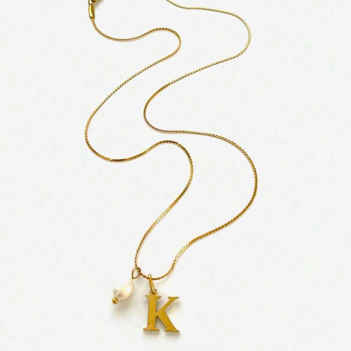 PAULINE I Collier Personnalisable Initiale