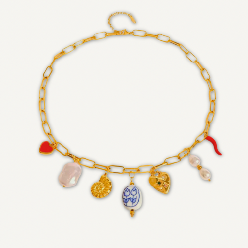MARGAUX I Collier Charms Colorés