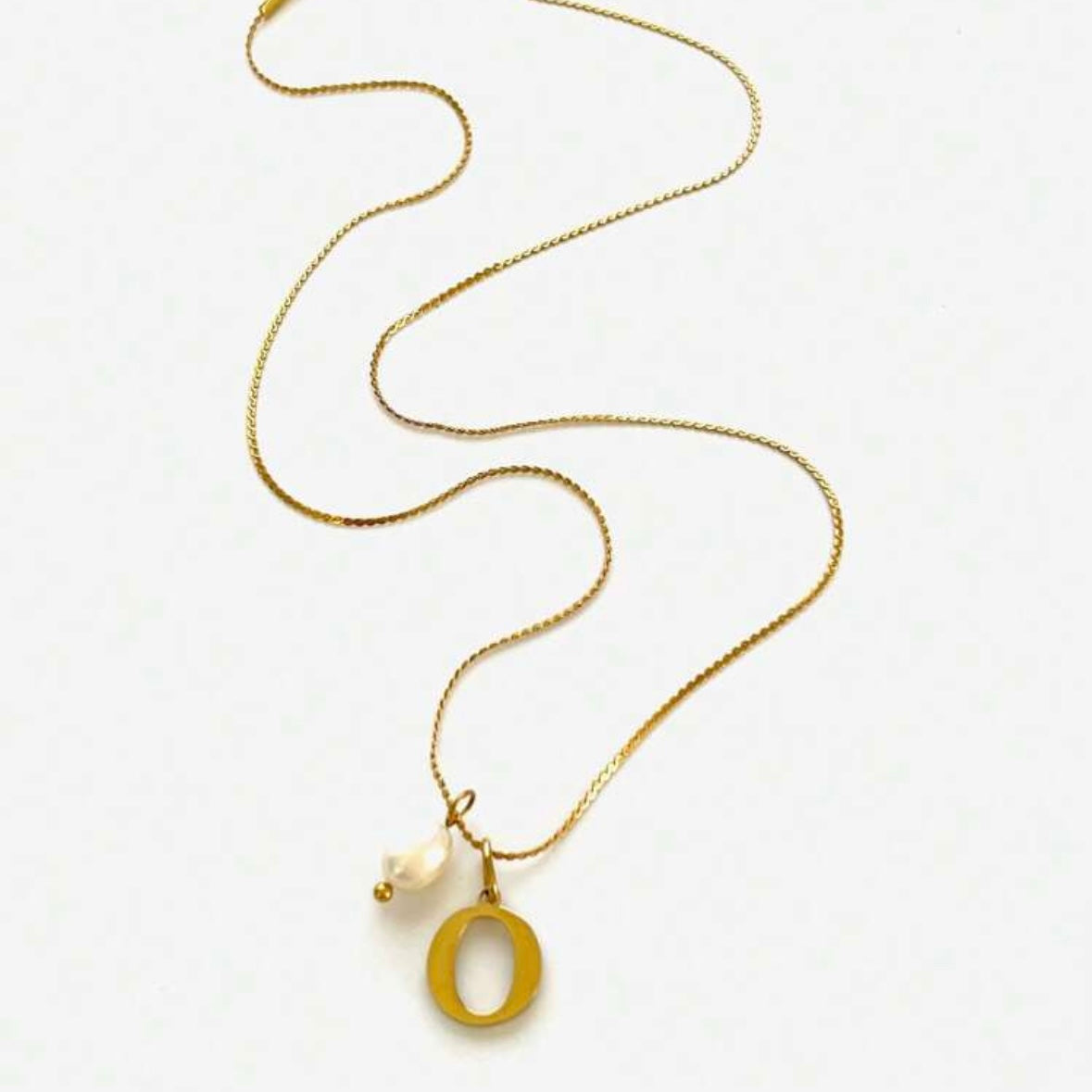 PAULINE I Collier Personnalisable Initiale