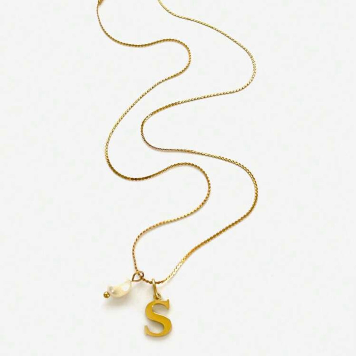 PAULINE I Collier Personnalisable Initiale
