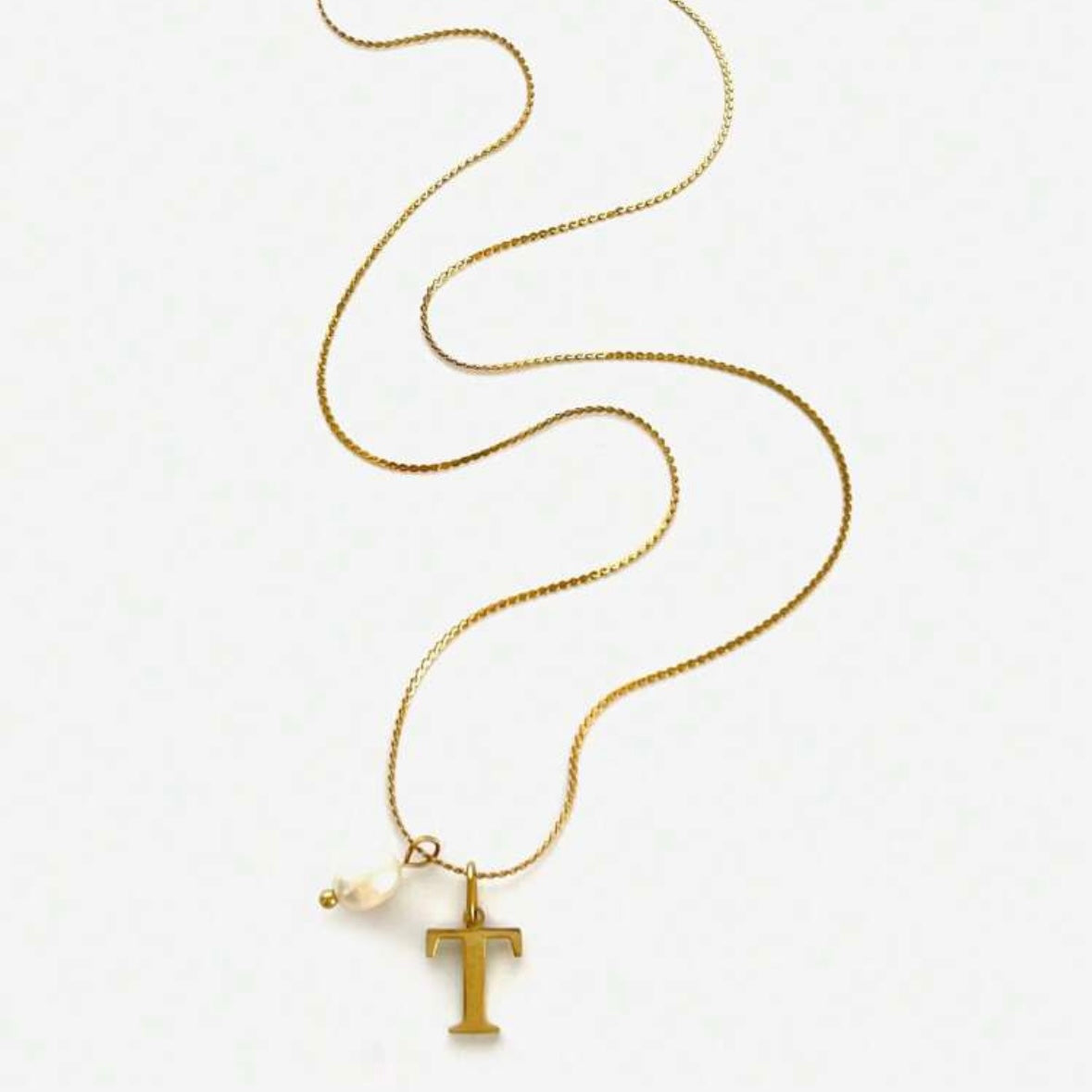 PAULINE I Collier Personnalisable Initiale