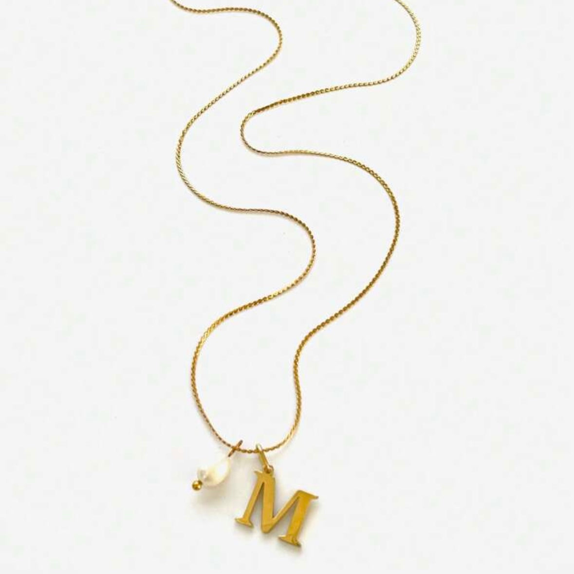 PAULINE I Collier Personnalisable Initiale