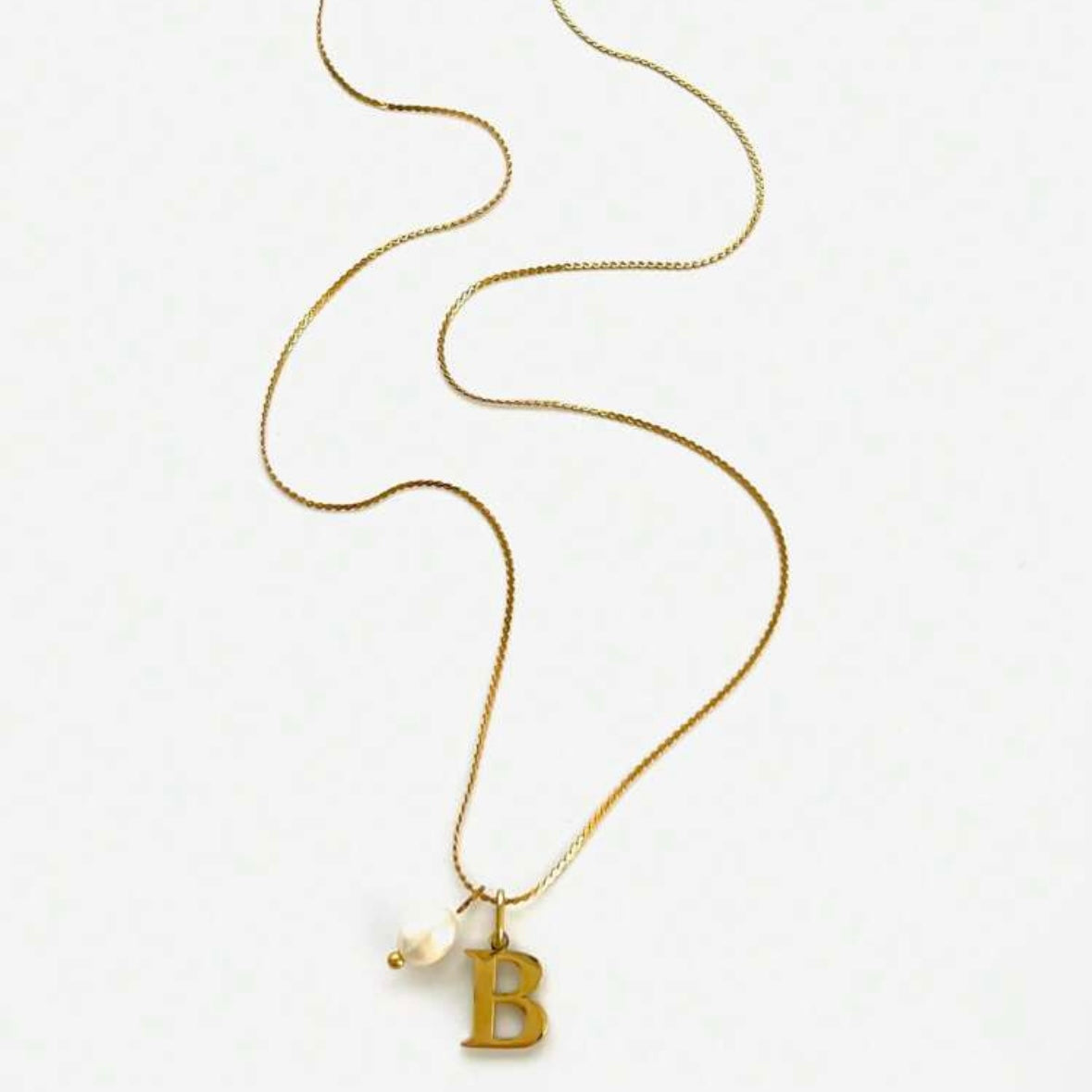 PAULINE I Collier Personnalisable Initiale