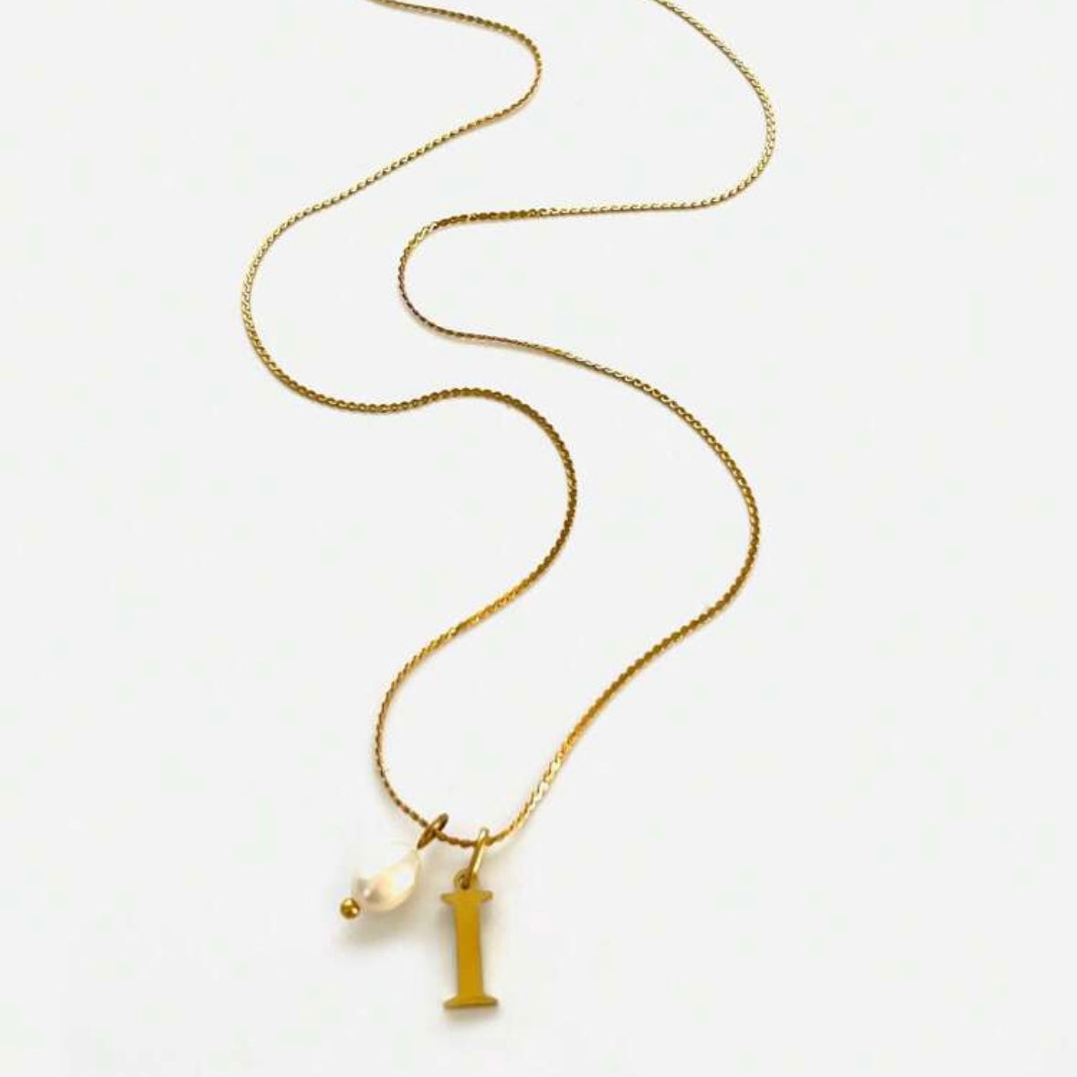 PAULINE I Collier Personnalisable Initiale