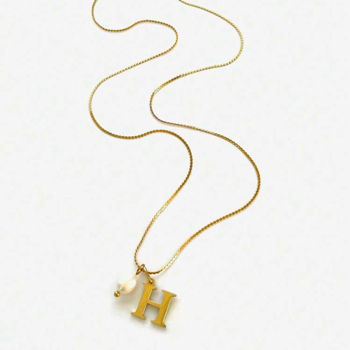 PAULINE I Collier Personnalisable Initiale