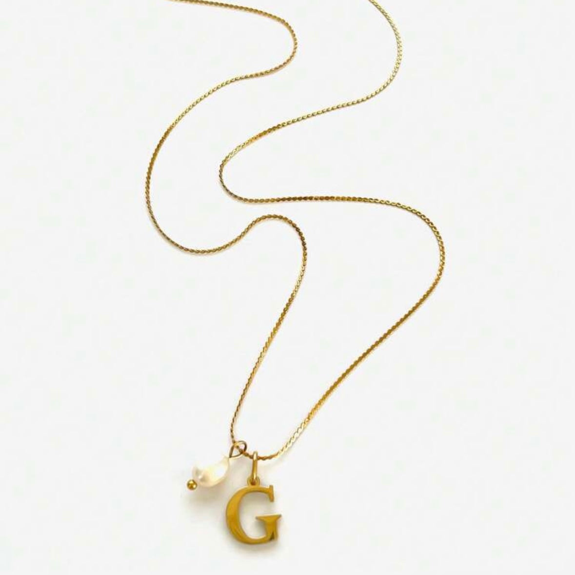 PAULINE I Collier Personnalisable Initiale