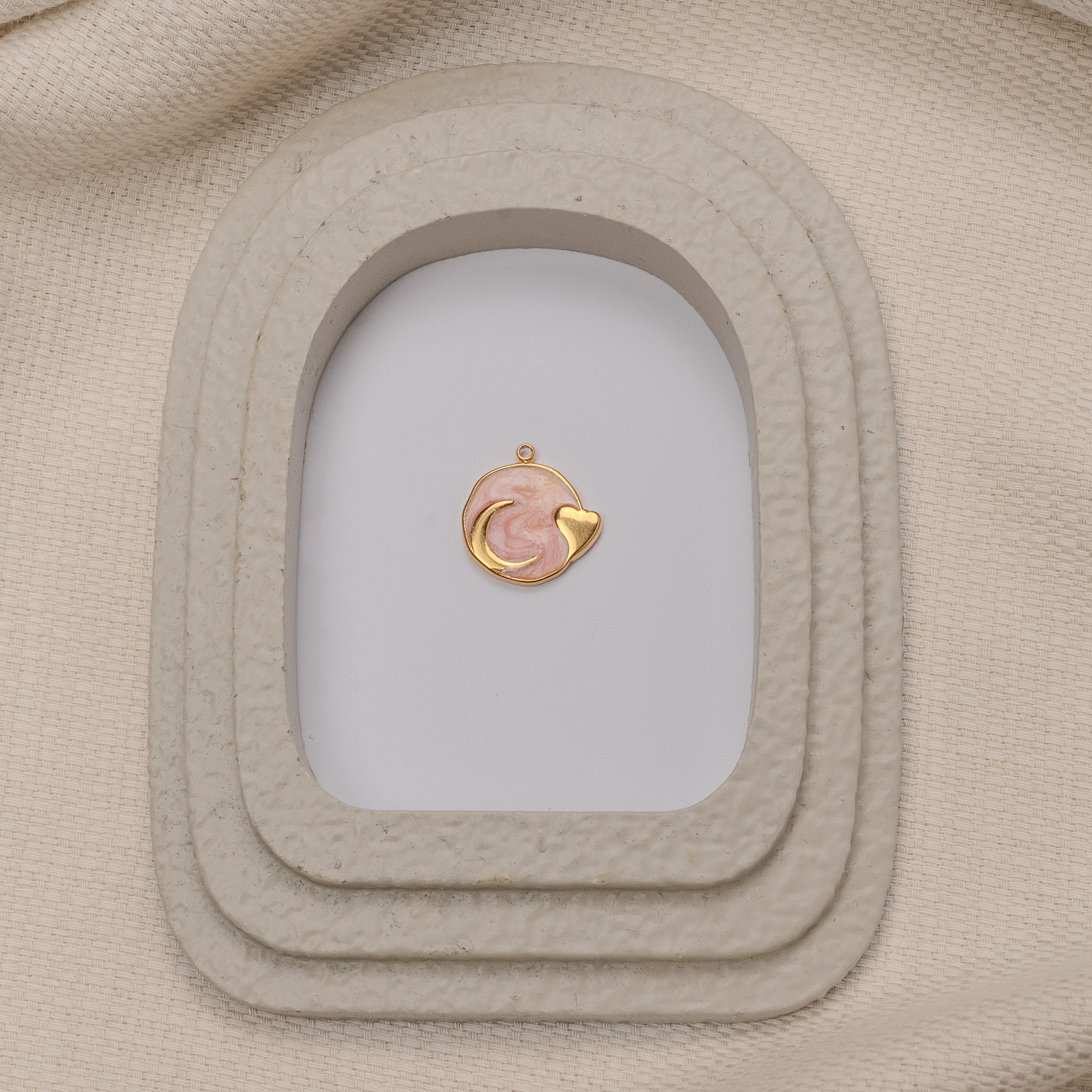 CHARM LUNE & COEUR ROSE