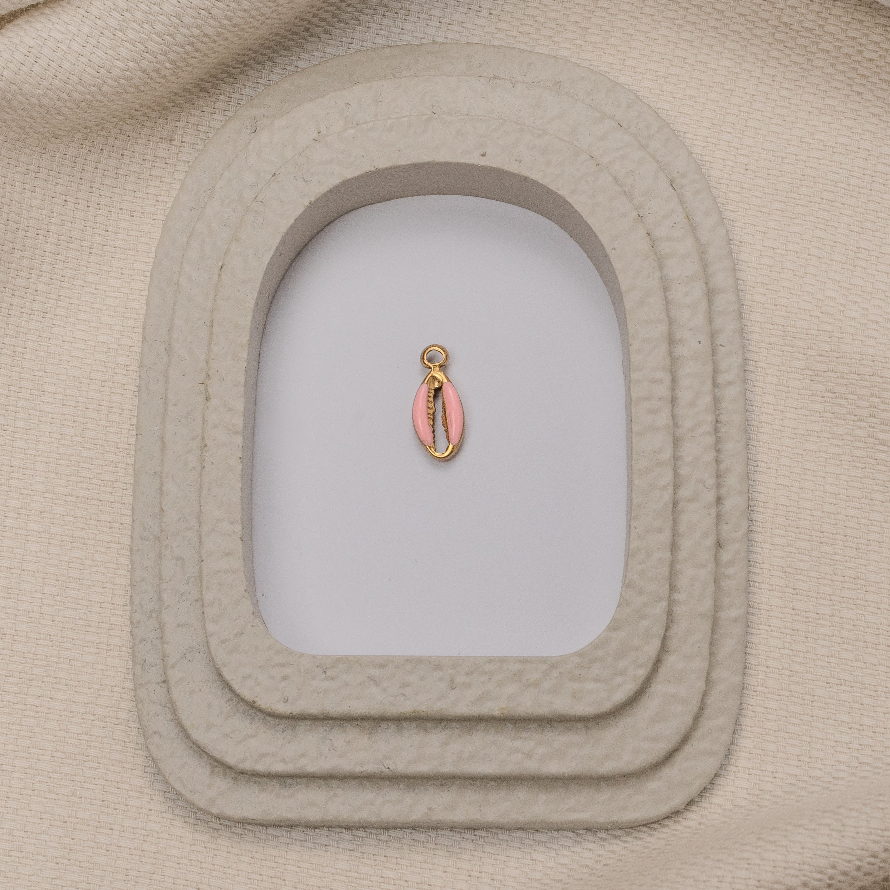 CHARM COQUILLAGE ROSE