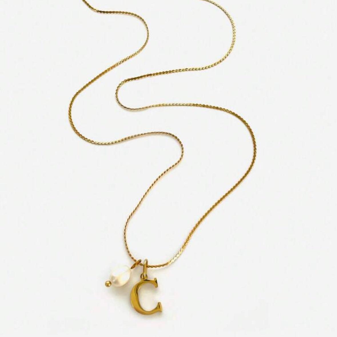 PAULINE I Collier Personnalisable Initiale