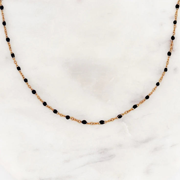 LALIE I Base Collier Perles Colorées
