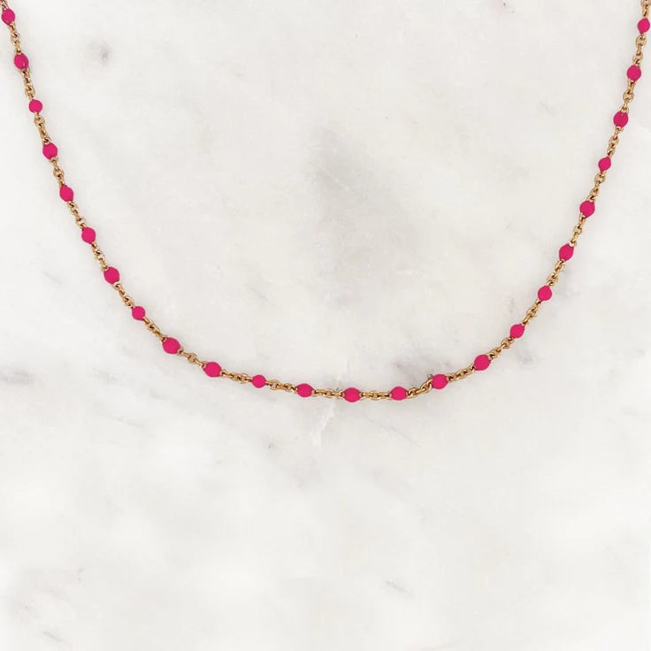 LALIE I Base Collier Perles Colorées
