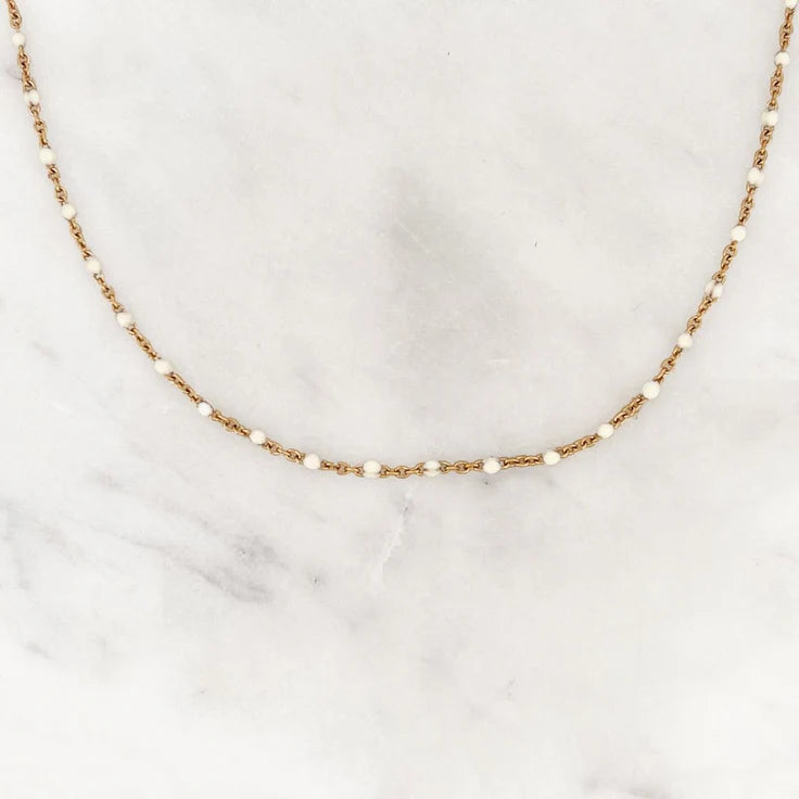LALIE I Base Collier Perles Colorées