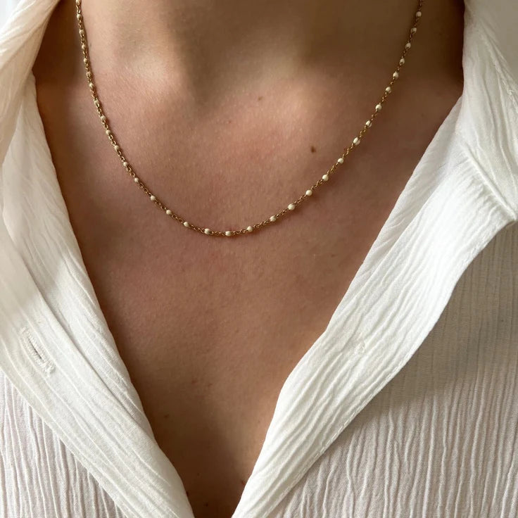 LALIE I Base Collier Perles Colorées
