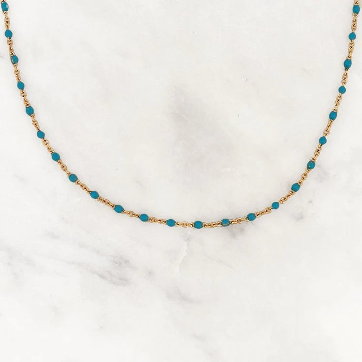 LALIE I Base Collier Perles Colorées