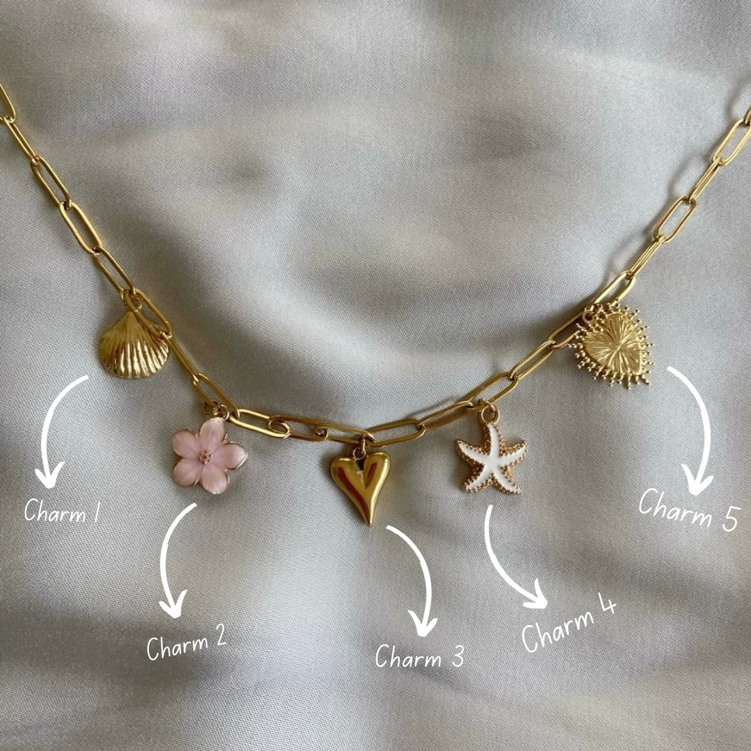 FANCHON I Collier Charms Personnalisables
