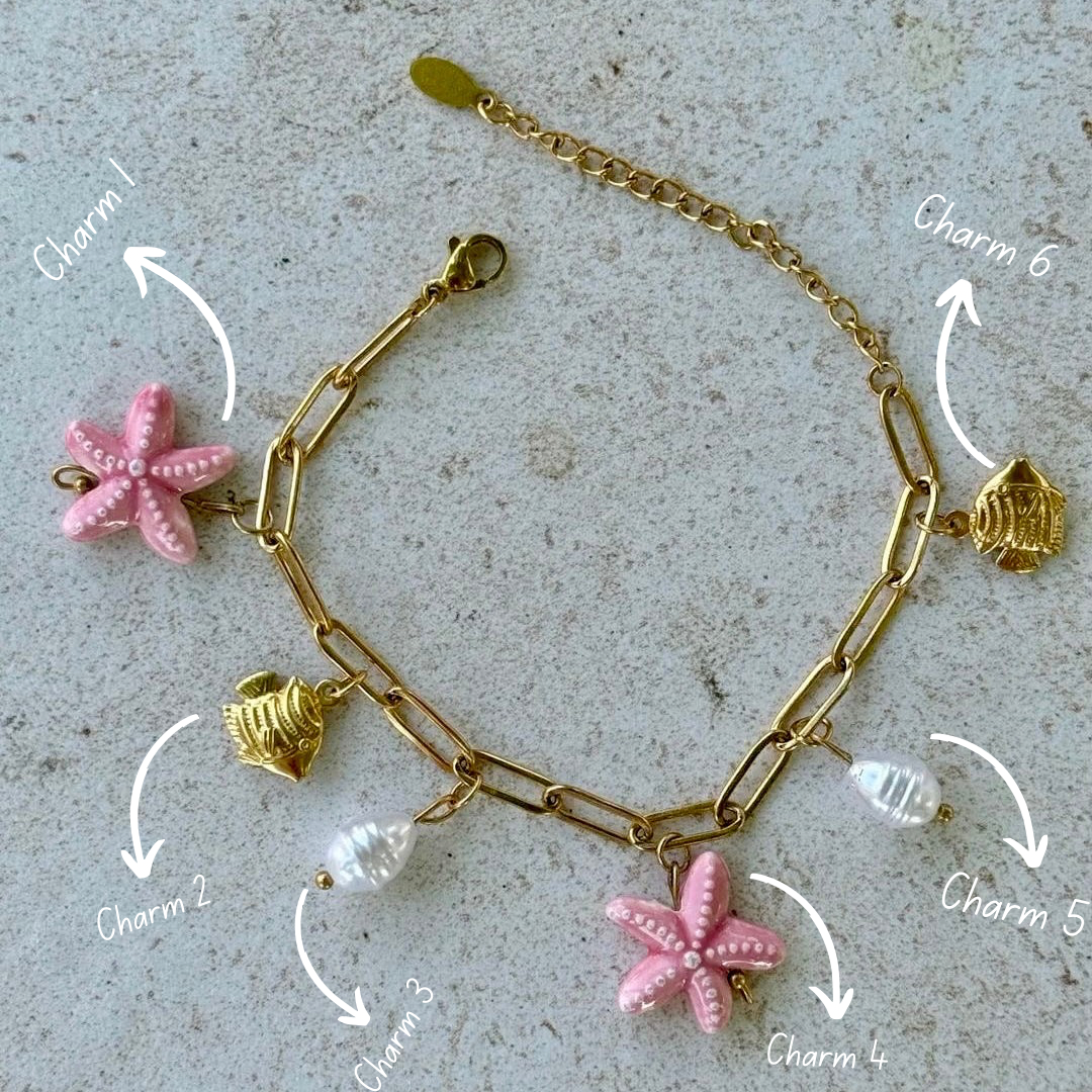 FANCHON I Bracelet Charms Personnalisables