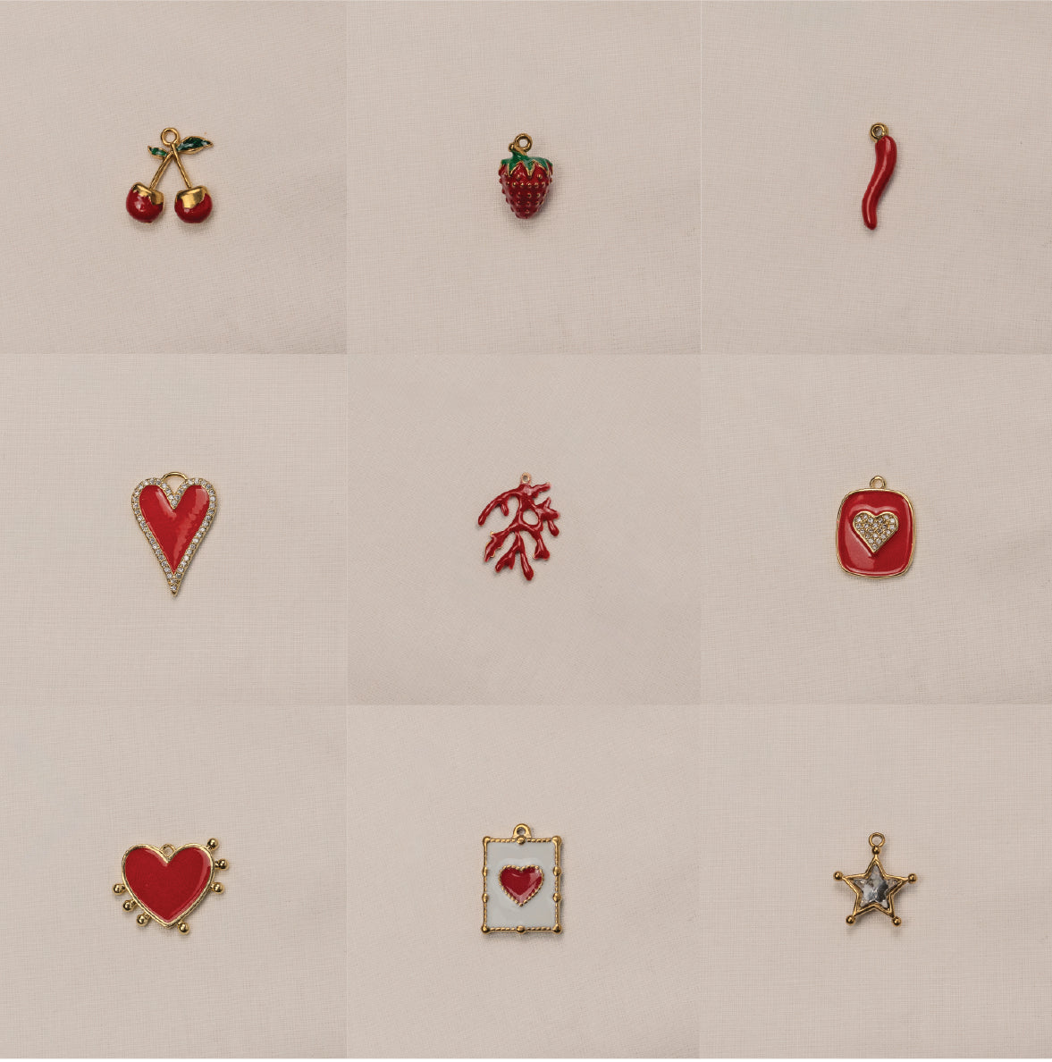 Charms I 2 achetés = le 3ᵉ offert