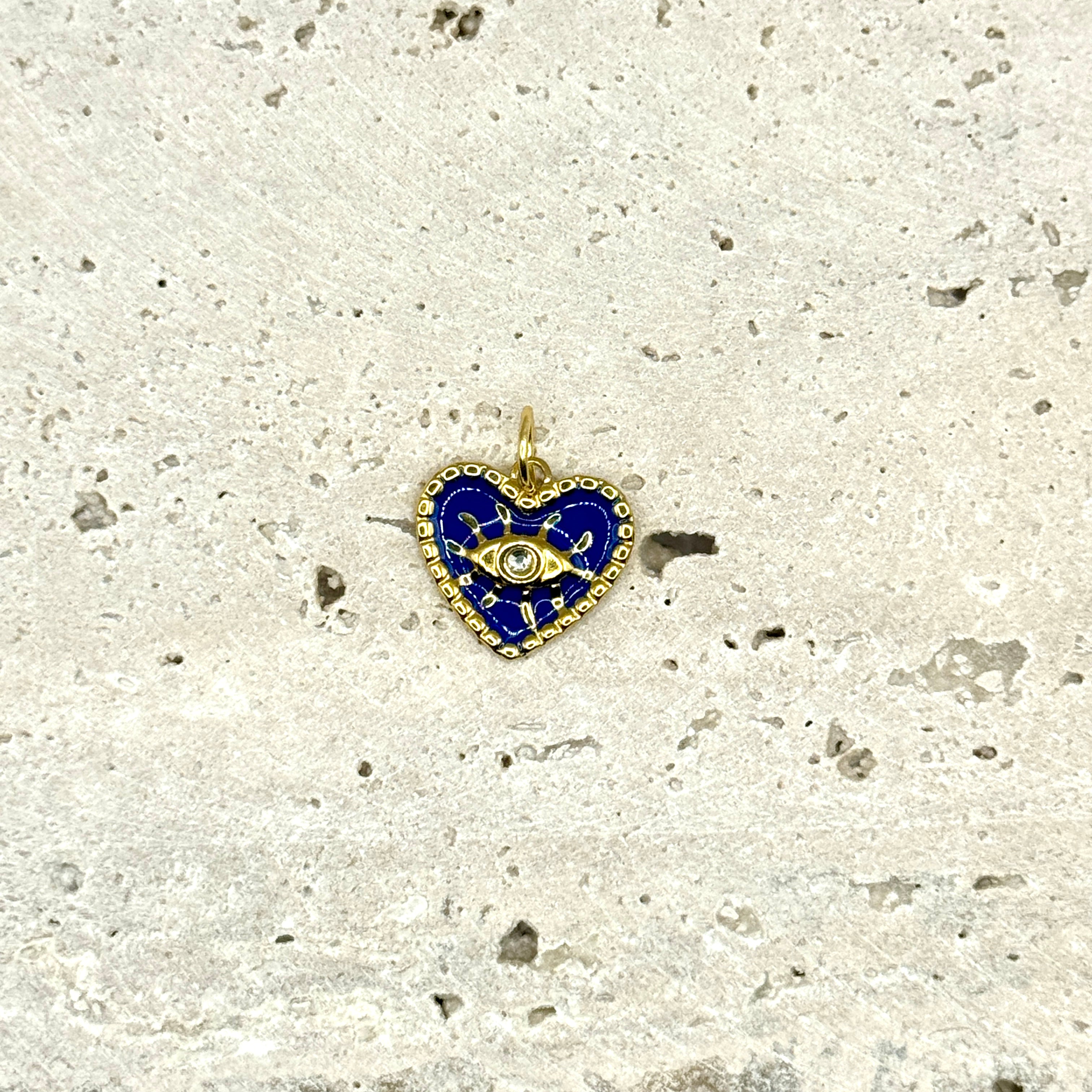 CHARM COEUR BLEU