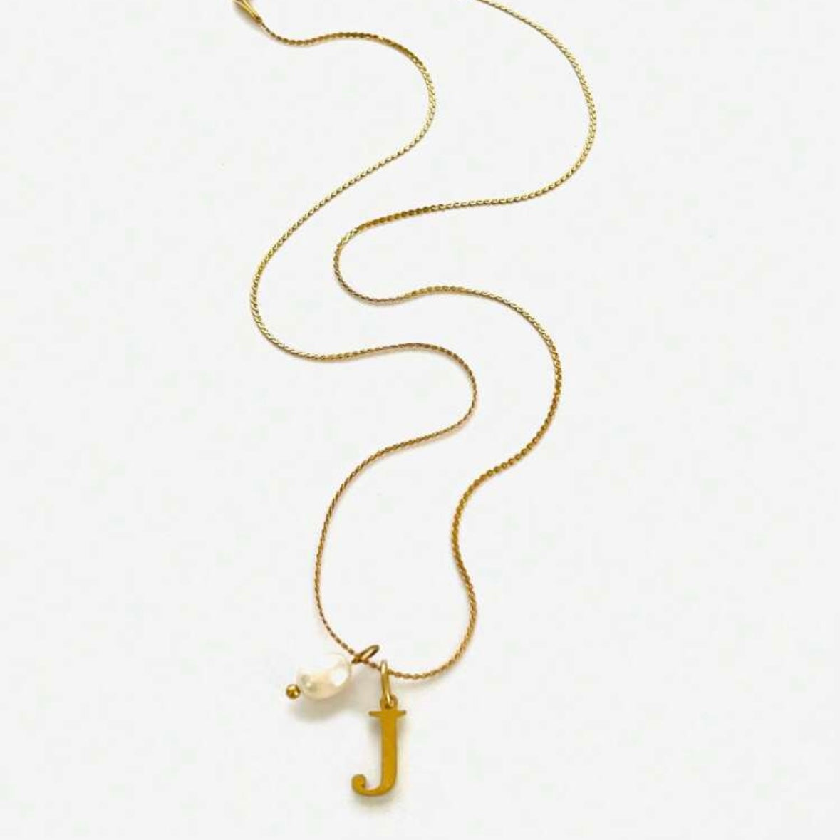 PAULINE I Collier Personnalisable Initiale