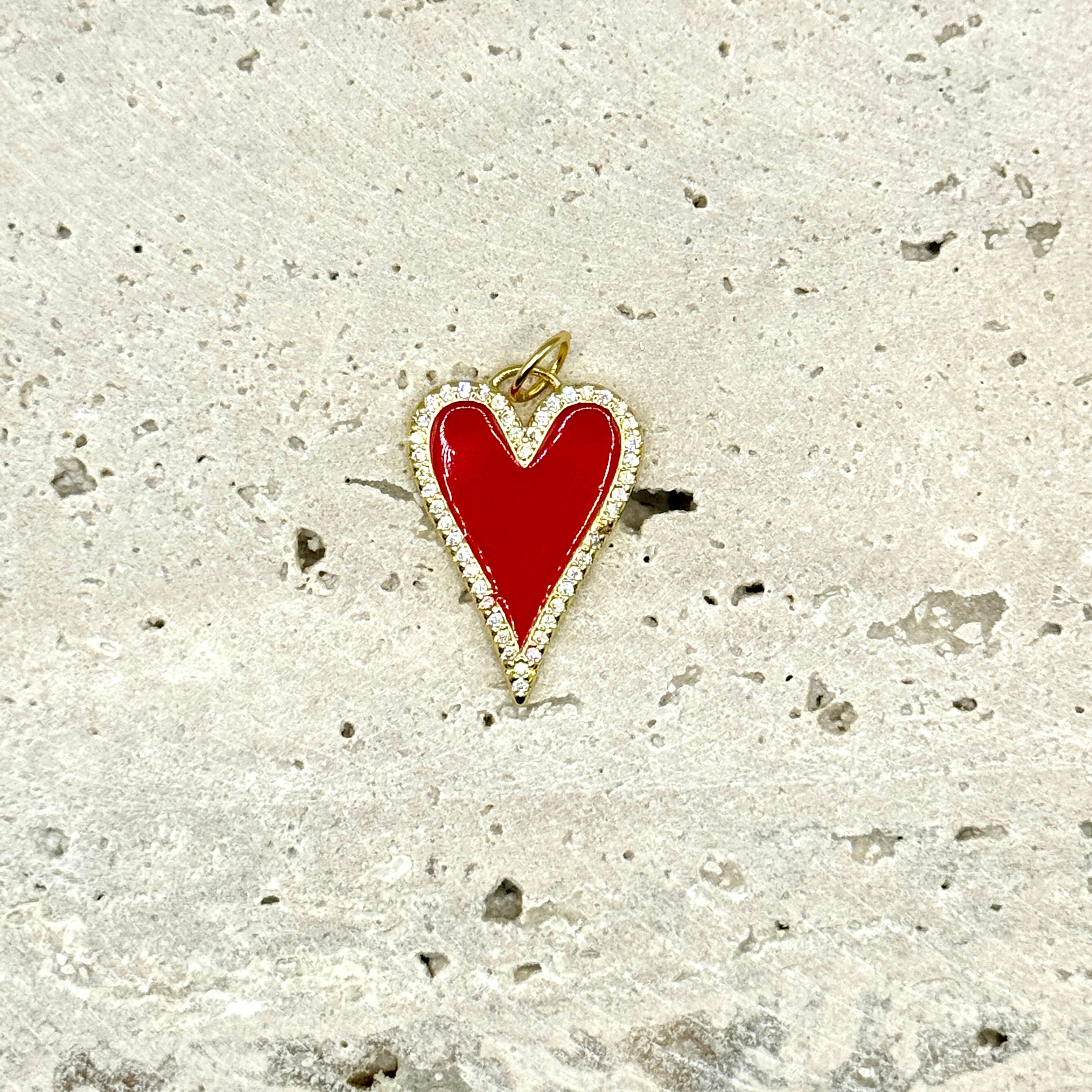 CHARM COEUR ROUGE