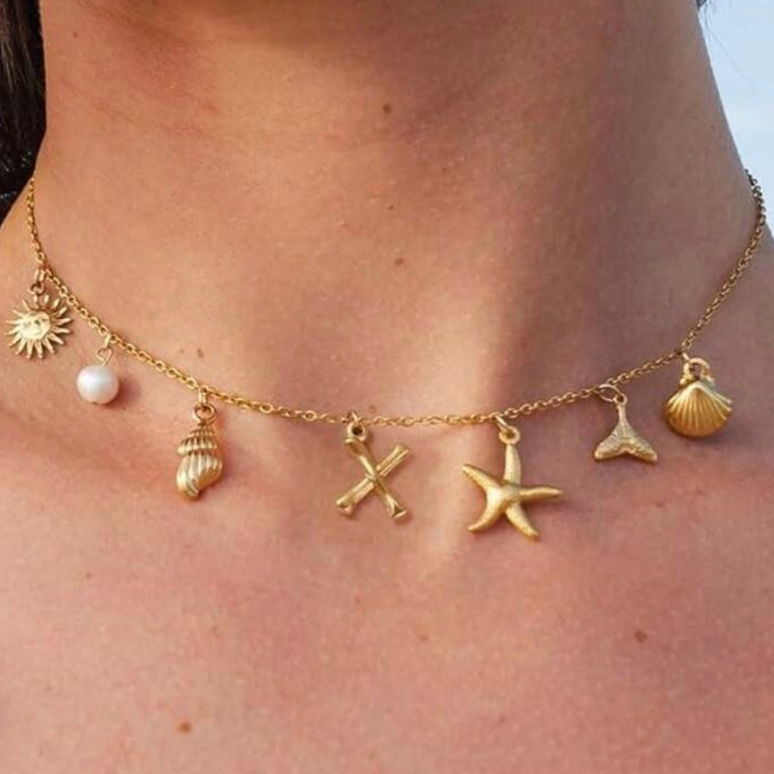 CAROLINE I Collier Charms Initiale