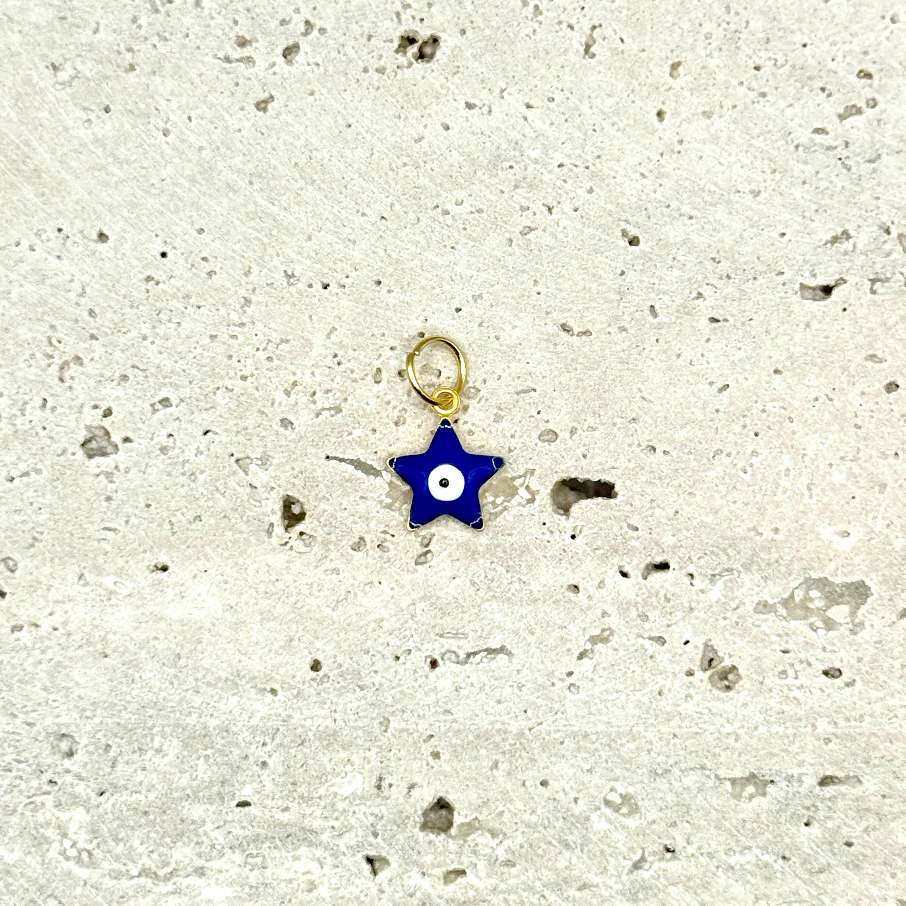 CHARM ÉTOILE ŒIL BLEUE ÉLECTRIQUE