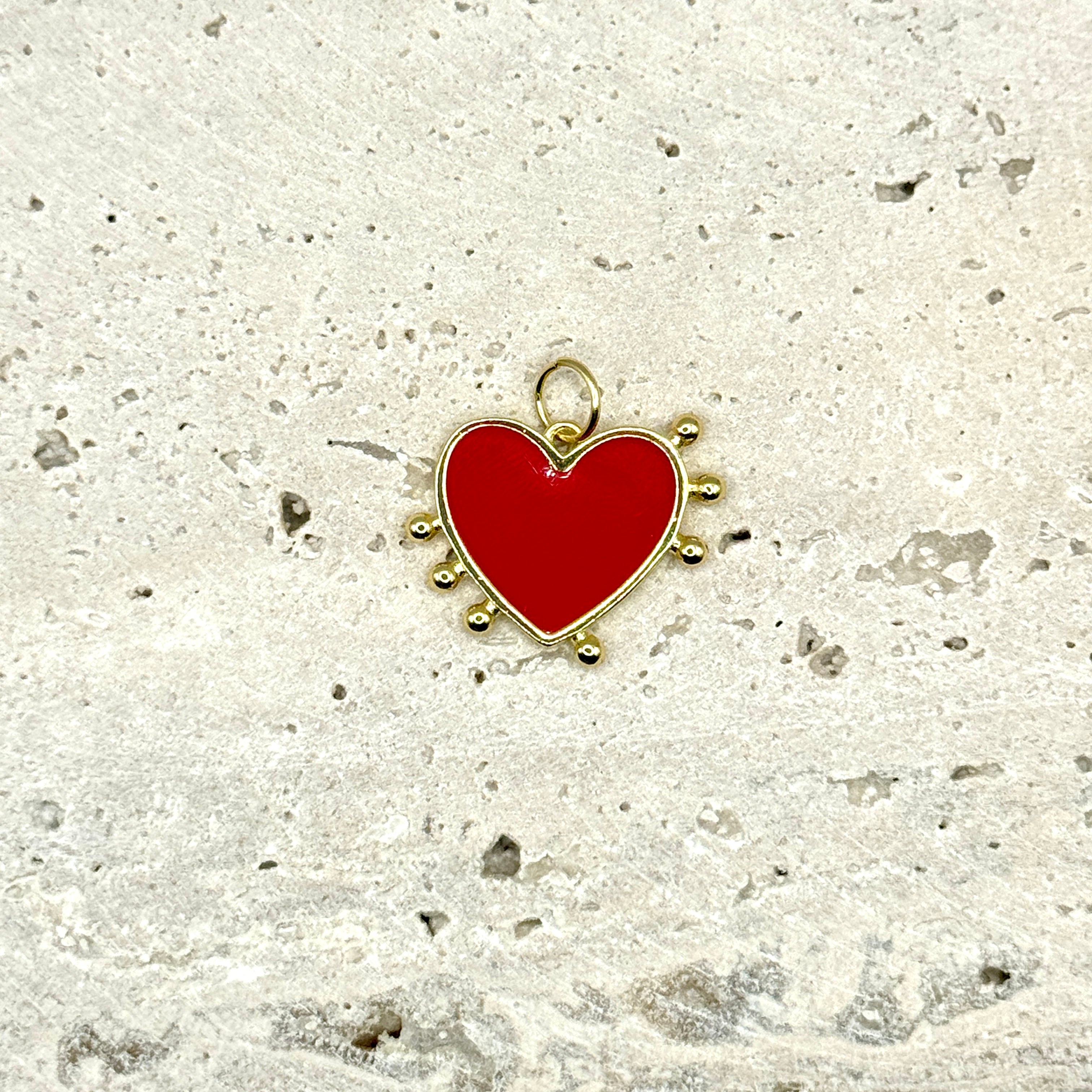 CHARM COEUR ROUGE