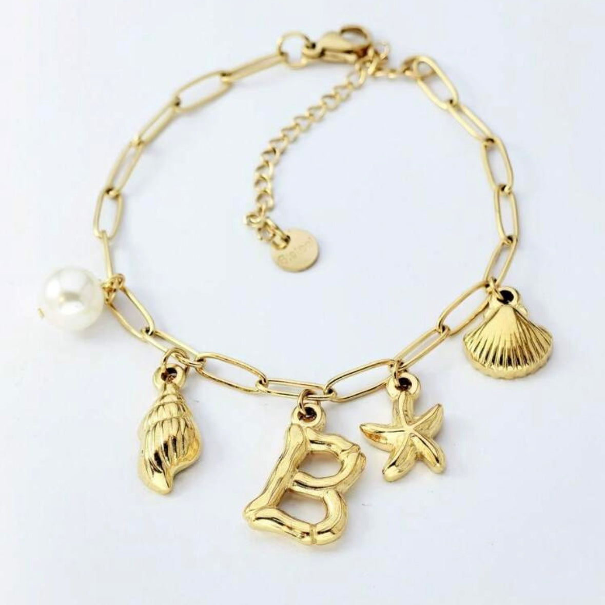 EVE I Bracelet Charm Initiale