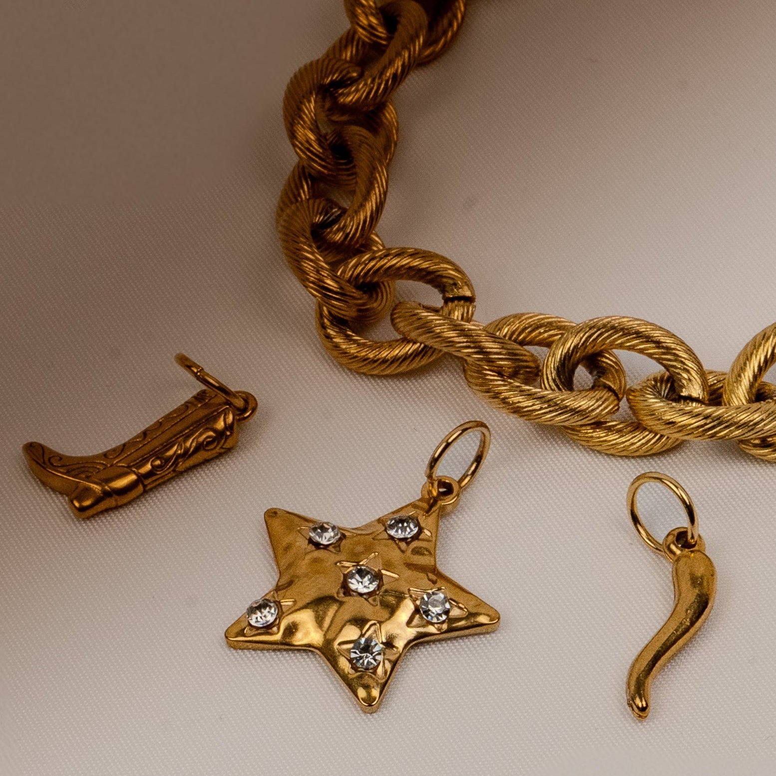 NINON I Bracelet Charms Personnalisables