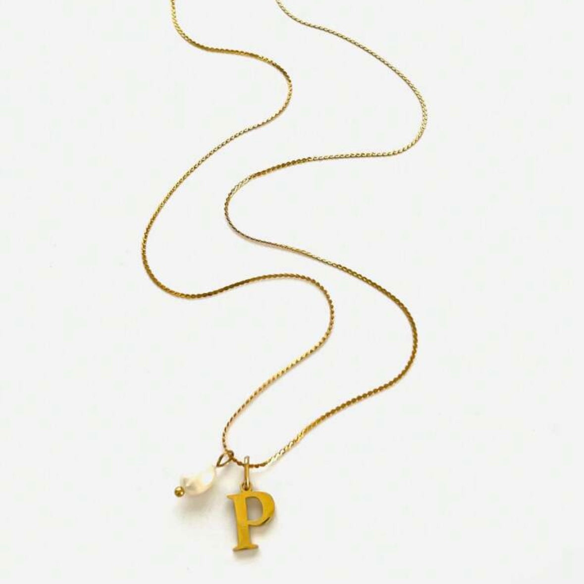 PAULINE I Collier Personnalisable Initiale