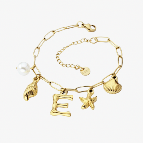 EVE I Bracelet Charm Initiale