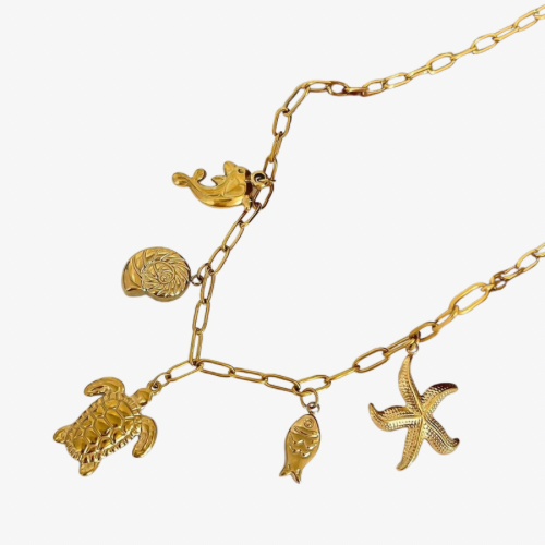 CHLOÉ I Collier Charms Tortue