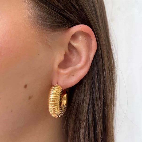CHARLOTTE I Boucles Striées