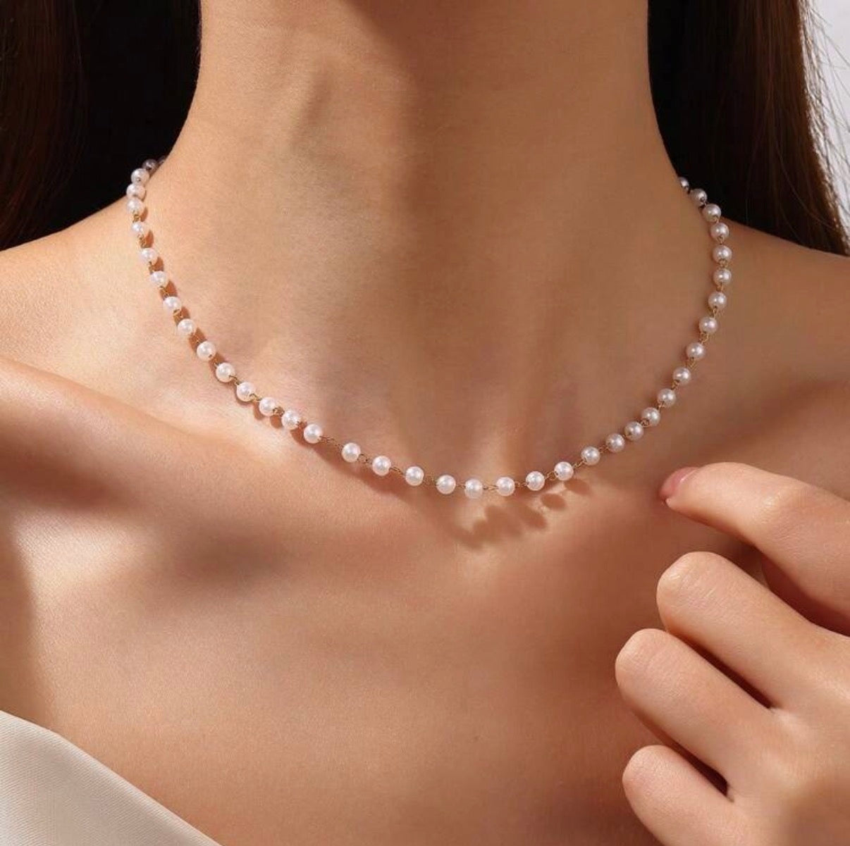 NELL I Base Collier Perles fines